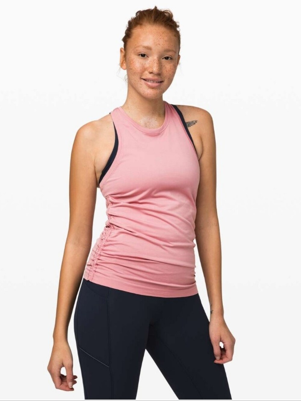 Lululemon Swiftly Speed Tank *Cinch Pink Taupe / Pink Taupe